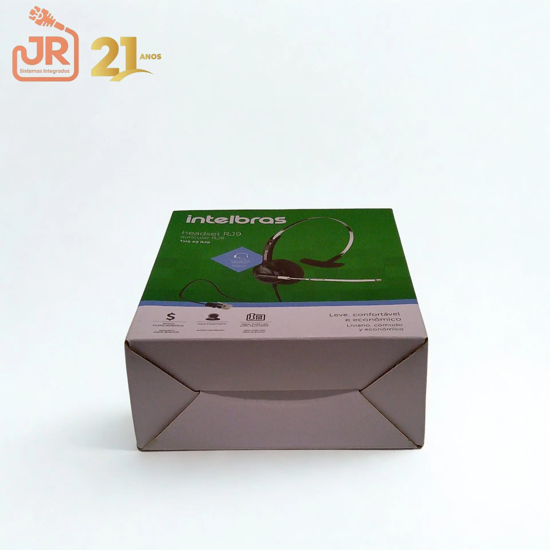 Headset Auricular THS 40 RJ9 Intelbras 4 Headset Auricular THS 40 RJ9 Intelbras - Imagem 4