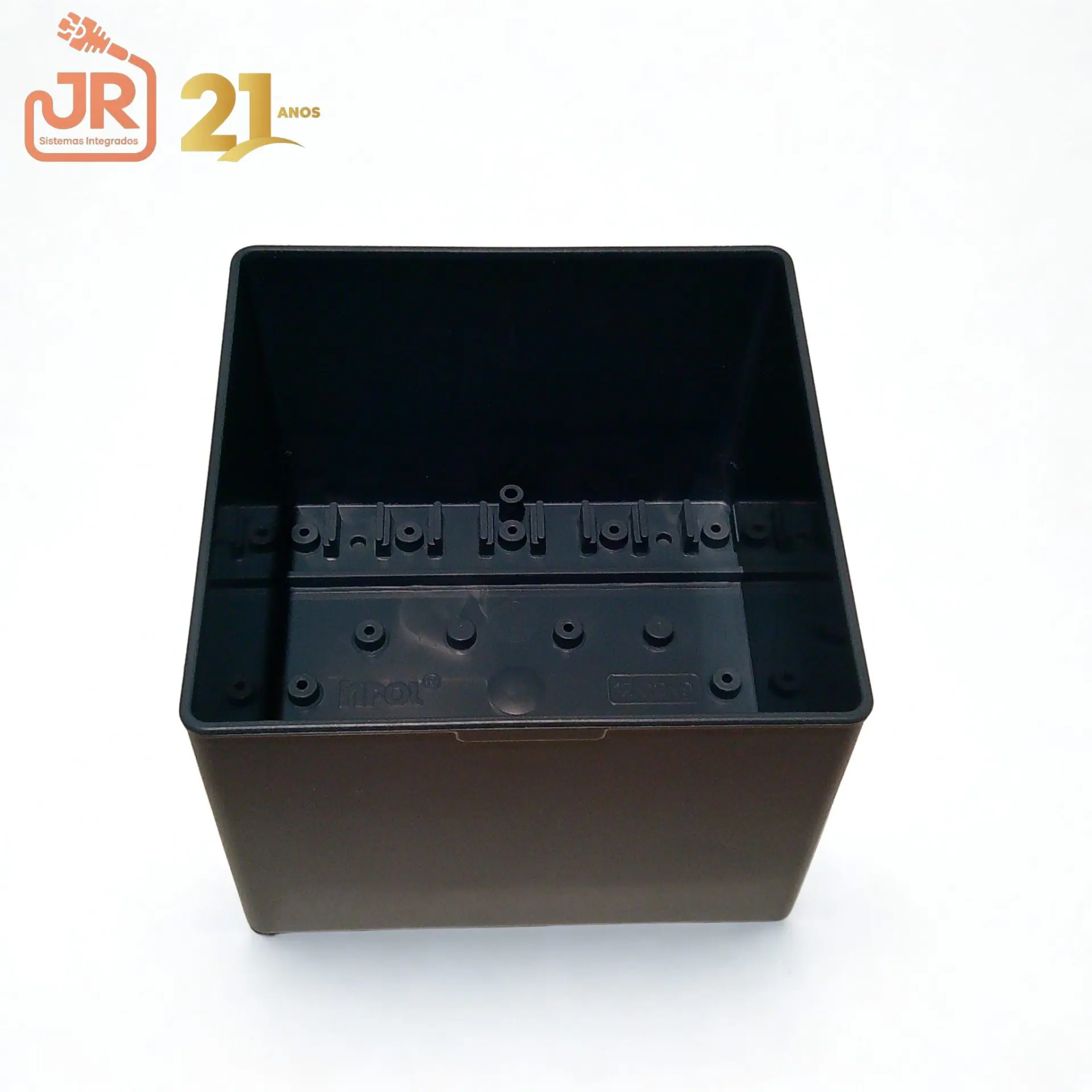 Caixa de Passagem 4x4 Profunda (Cinza) 2 Caixa de Passagem 4x4 Profunda (Cinza) - Imagem 2