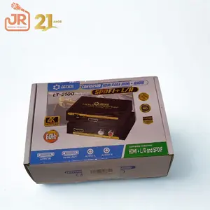 Extrator de Áudio HDMI Lotus LT-2100 (Óptico SPDIF + RCA Estéreo)