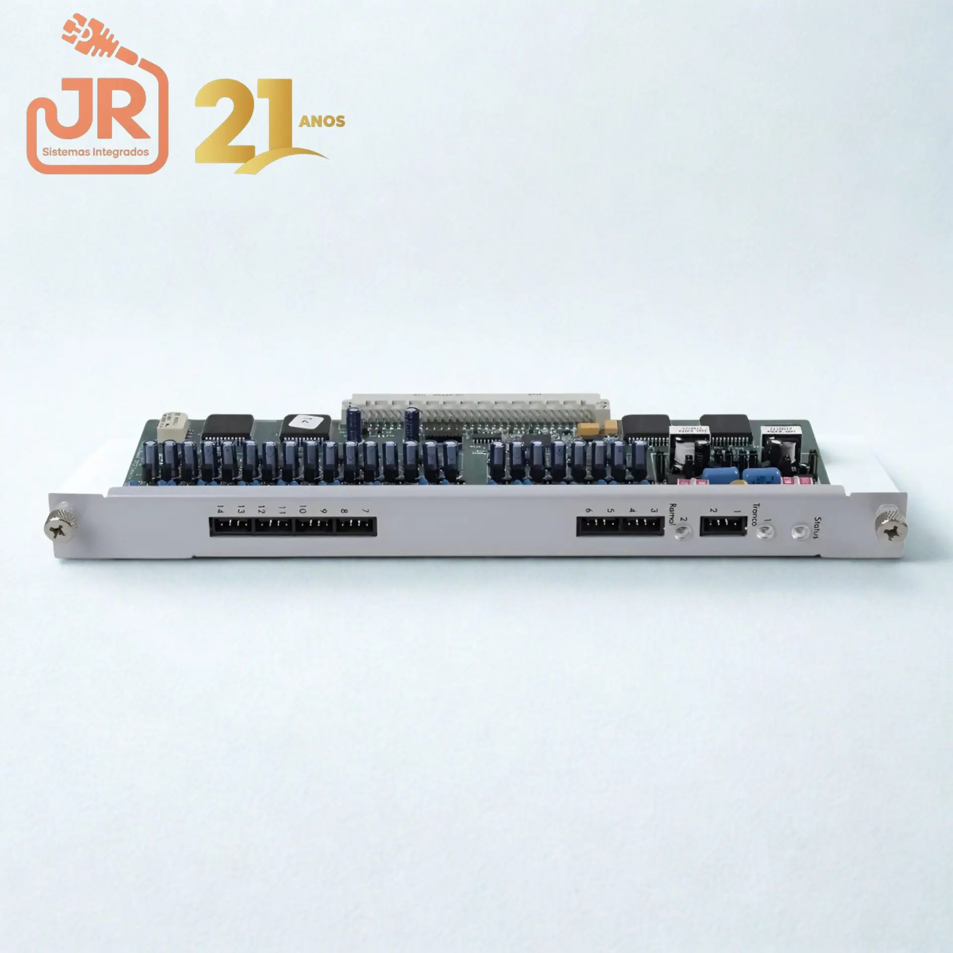 Placa ramal analógico Pabx impacta 94/140/220/300 1 placa ramal tronco pabx impacta 94/140/220/300