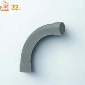 Linha condulete Cinza Curva 90° com bolsa 1