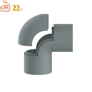 Linha condulete Cinza joelho com janela 3/4