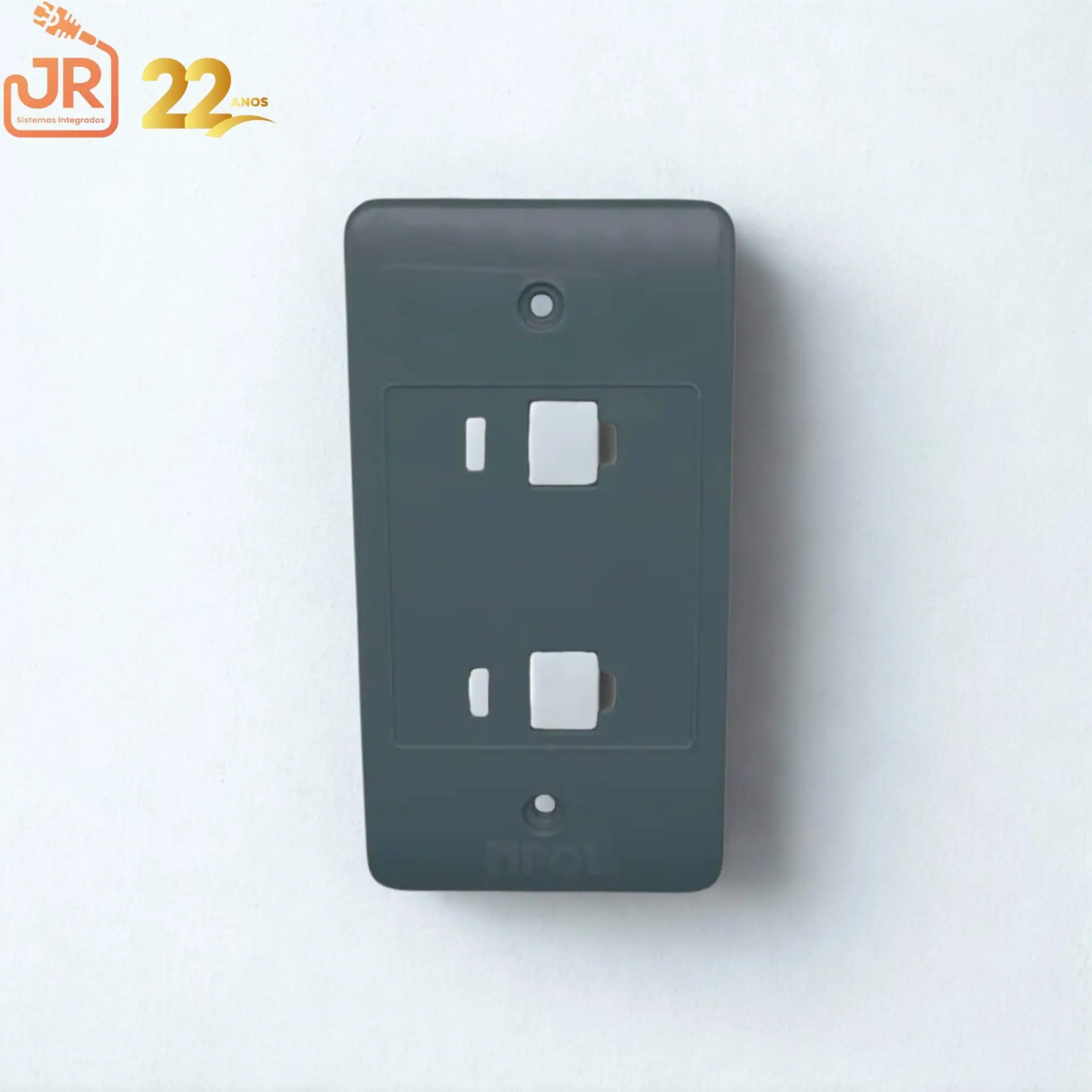 Linha condulete Cinza Tampa 2 (Entrada) RJ45 1 1 Linha condulete Cinza Tampa 2 (Entrada) RJ45 1