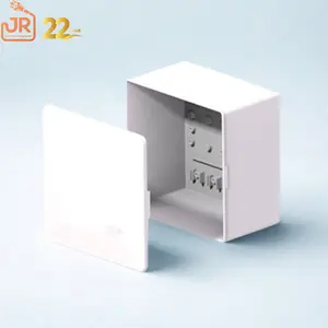 Linha condulete Branca Caixa De Passagem deep Box 20x20x9